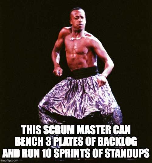 Can MC Hammer be a Scrum Master?